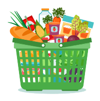 faire les courses avec Occit'aide, aide à domicile Vauvert Nîmes Gard